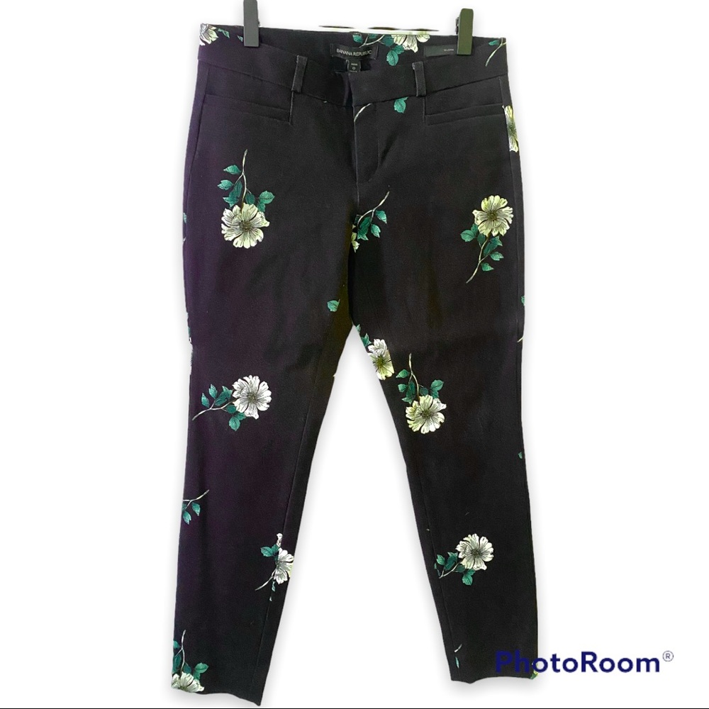 Banana Republic Factory Floral Print Pants - Picture 2 of 5